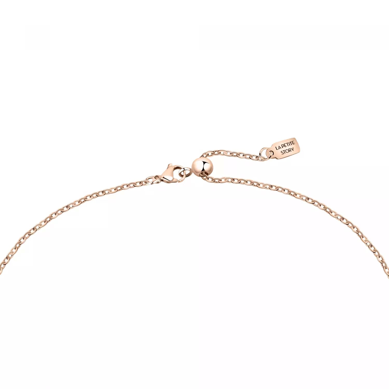 Collana Donna La Petite Story Acciaio Rosé Con Cuore E Zircone Bianco LPS10ASD06