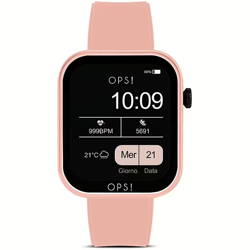 Orologio Donna Ops Smartwatch Active Call Rosa Chairo OPSSW-27