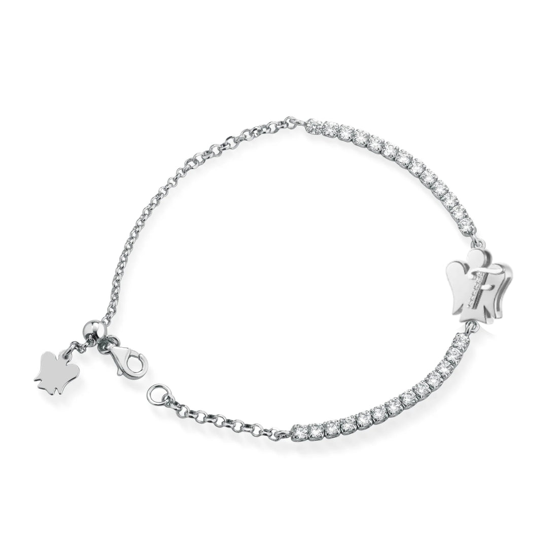 Bracciale Donna Iniziale F Roberto Giannotti Alfabeto degli Angeli GIA600F