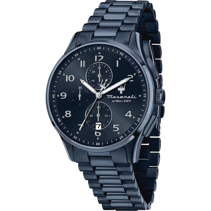 Orologio Uomo Maserati Acciaio Maglia President Cronografo Data R8873624005
