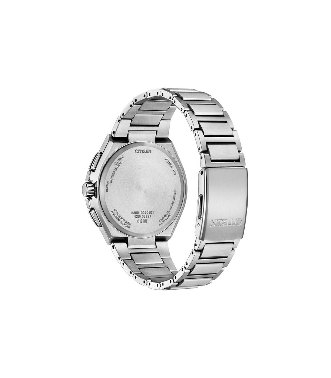 Orologio Uomo Citizen Titanio Radio Controllato Cronografo Eco Drive AT8238-84A