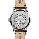 Orologio Uomo Acciaio Fossil Solo Tempo Automatico Scheletrato Townsman