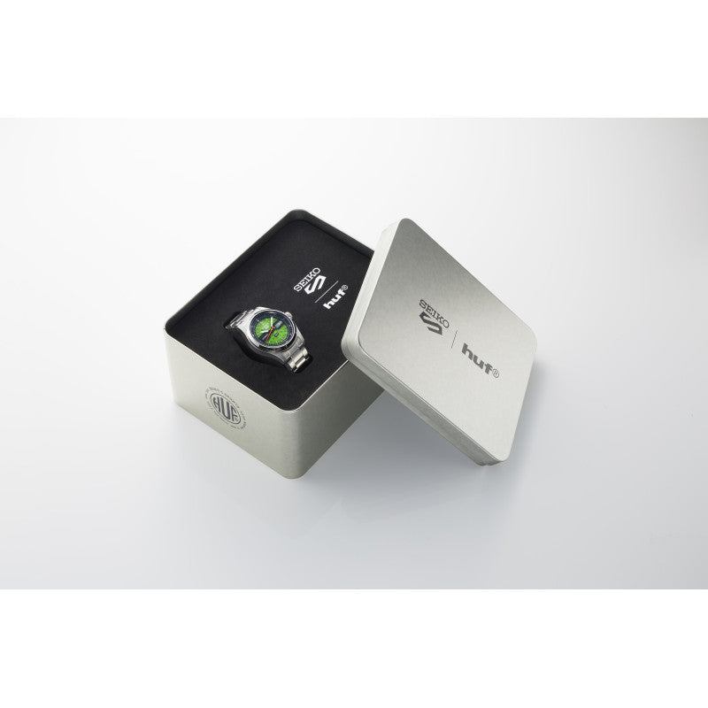 Orologio Uomo Seiko 5 HUF Edizione Limitata Acciaio Verde SRPM09k1