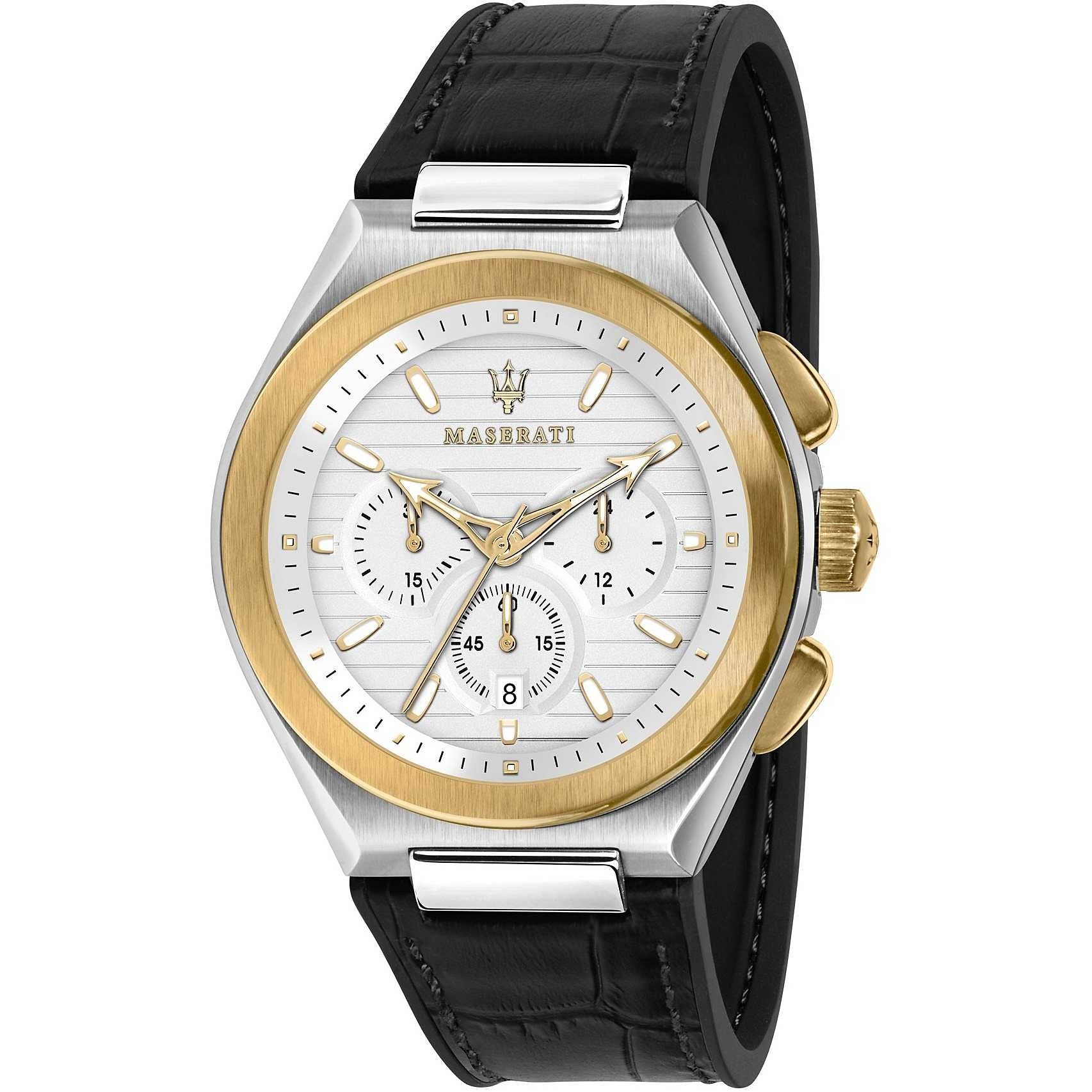 Orologio Uomo Acciaio Maserati Crono Triconic R8871639004-80644562