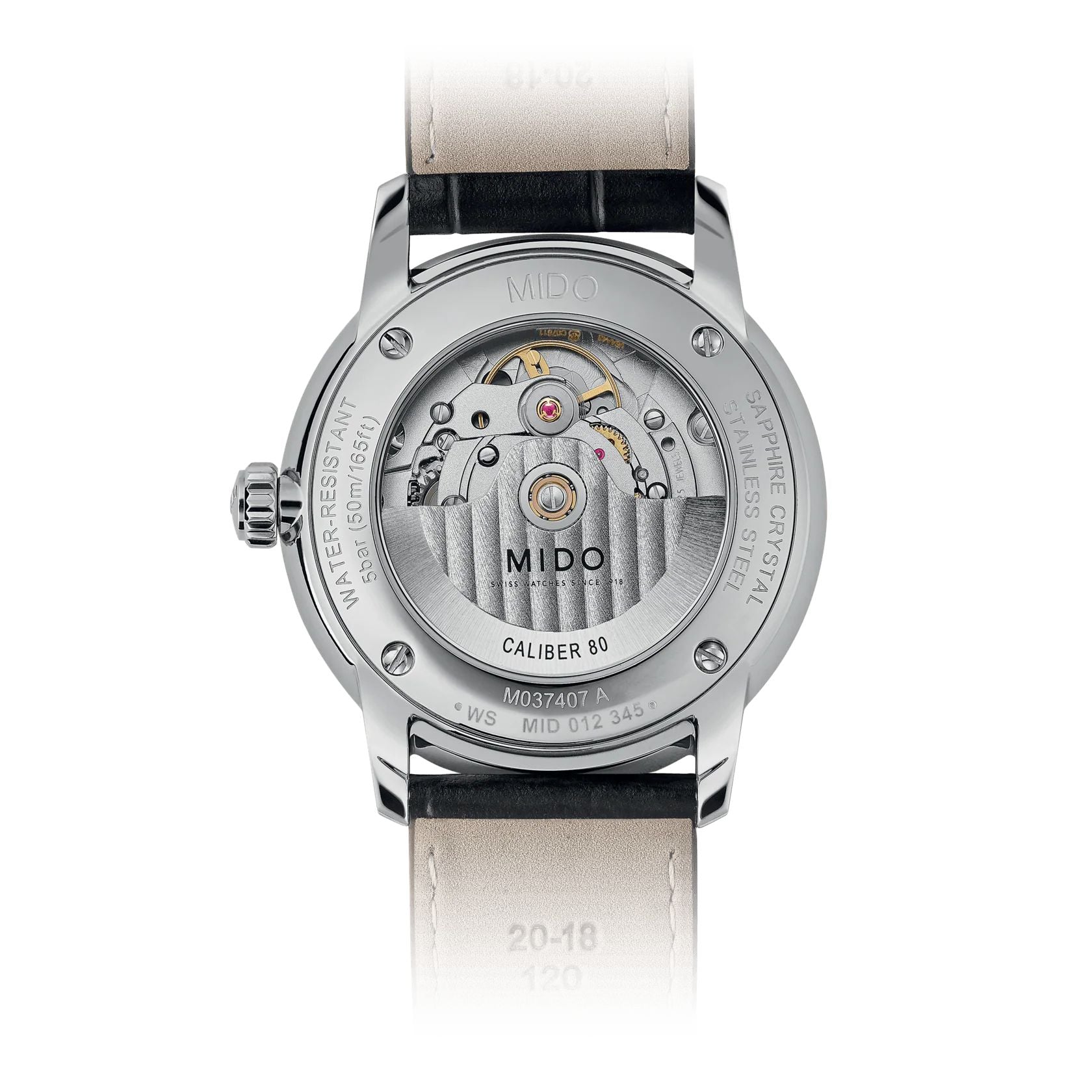 Orologio Uomo Mido Automatico Pelle Nero M0374071603100