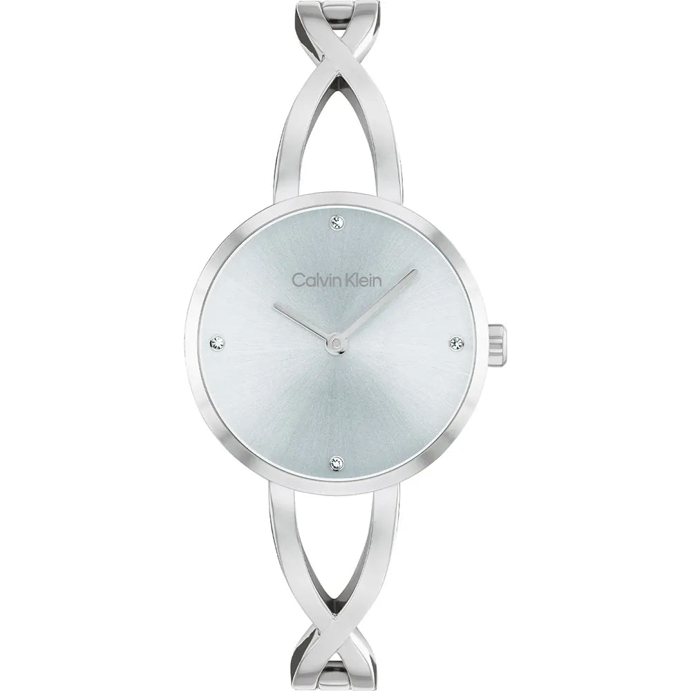 Orologio Donna Acciaio Calvin Klein Quarzo Solo Tempo  Lucido 25100058