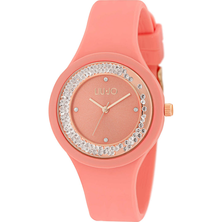 Orologio Donna Liu Jo Solo Tempo Quarzo Dancing Sport Ghiera Rosè TLJ1422