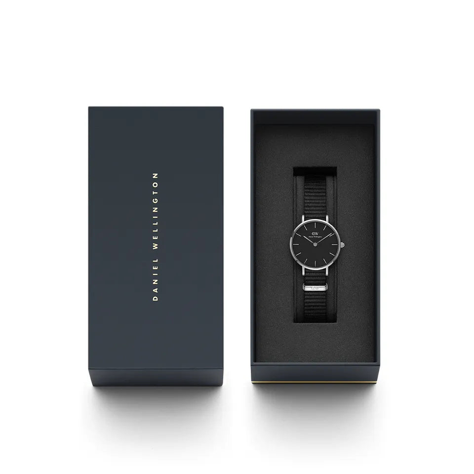 Orologio Donna Daniel Wellington Quarzo Solo Tempo Acciaio Cordura 28 mm DW00100248