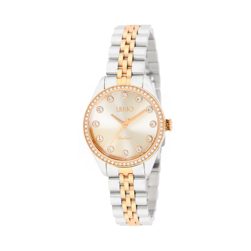 Orologio Donna Liu Jo Acciaio Quarzo  Solo Tempo Zirconi  TLJ2428