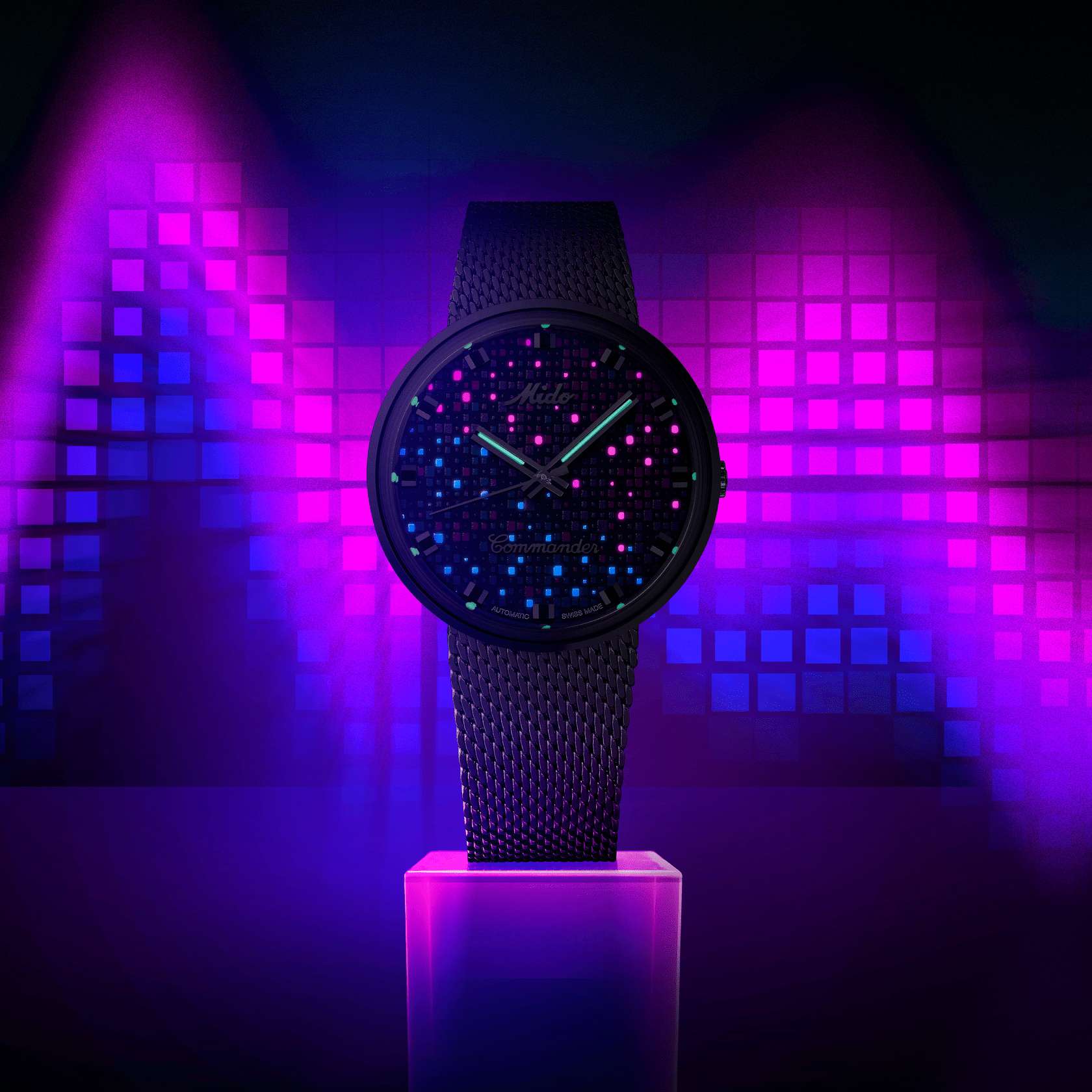 Orologio Uomo Mido Automatico Pixel Commander M84294N711