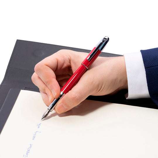 Penna Uomo Festina Acciaio Rosso Lucido Stilografica Cappuccio FWS2109/P