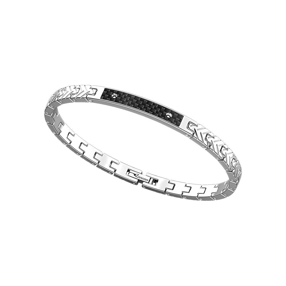 Bracciale Uomo Acciaio Zancan Targa EHB264