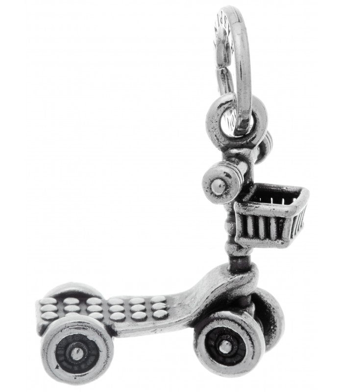 Charm Unisex Giovanni Raspini Argento 925 Monopattino Realizzato A Mano 10002