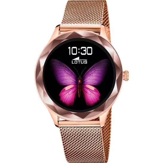 Orologio Donna Lotus Smartwatch Acciaio Milano Rosè 50036/1
