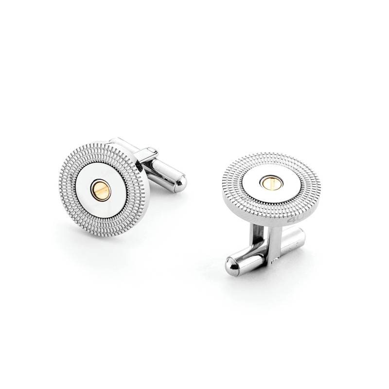 Gemelli Uomo 4US Cesare Paciotti Acciaio Vite Oro 18 KT 4UGE6939