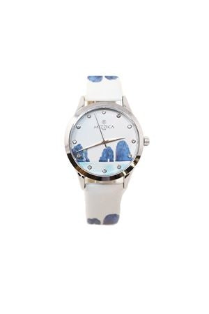 Orologio Donna Mizzica Faraglioni Quarzo Solo Tempo Cinturino Pelle Multicolore