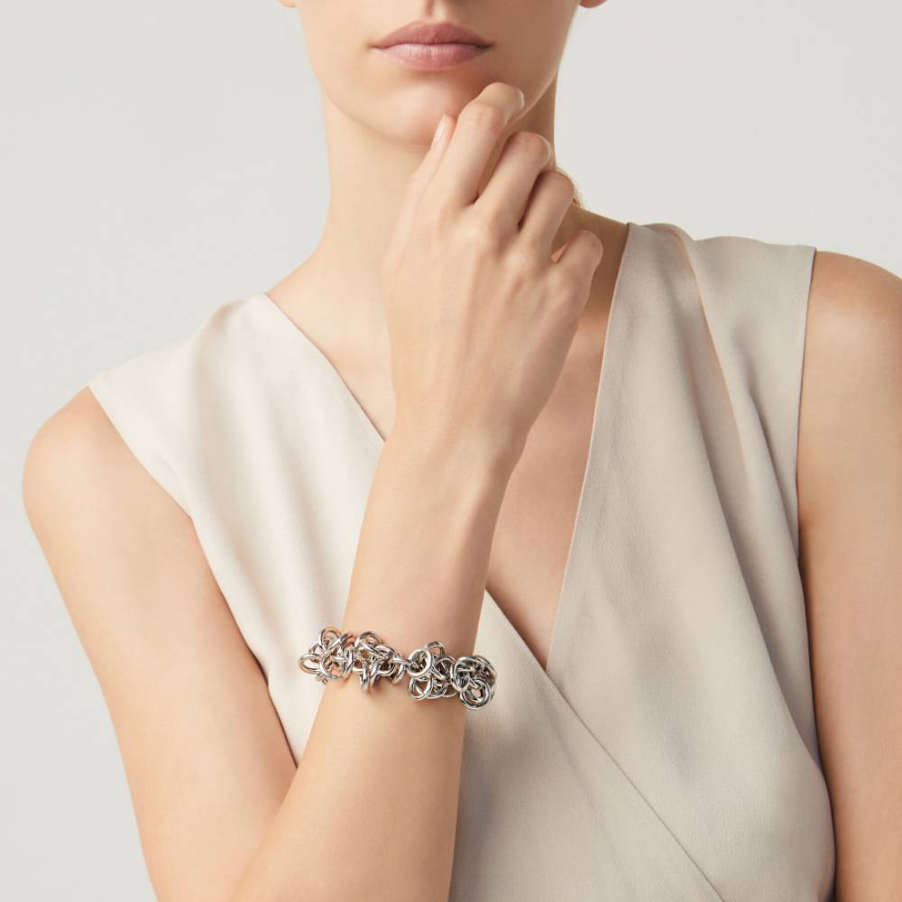 Bracciale Donna Giovanni Raspini Argento 925 Catena Fizzy Grande 10511