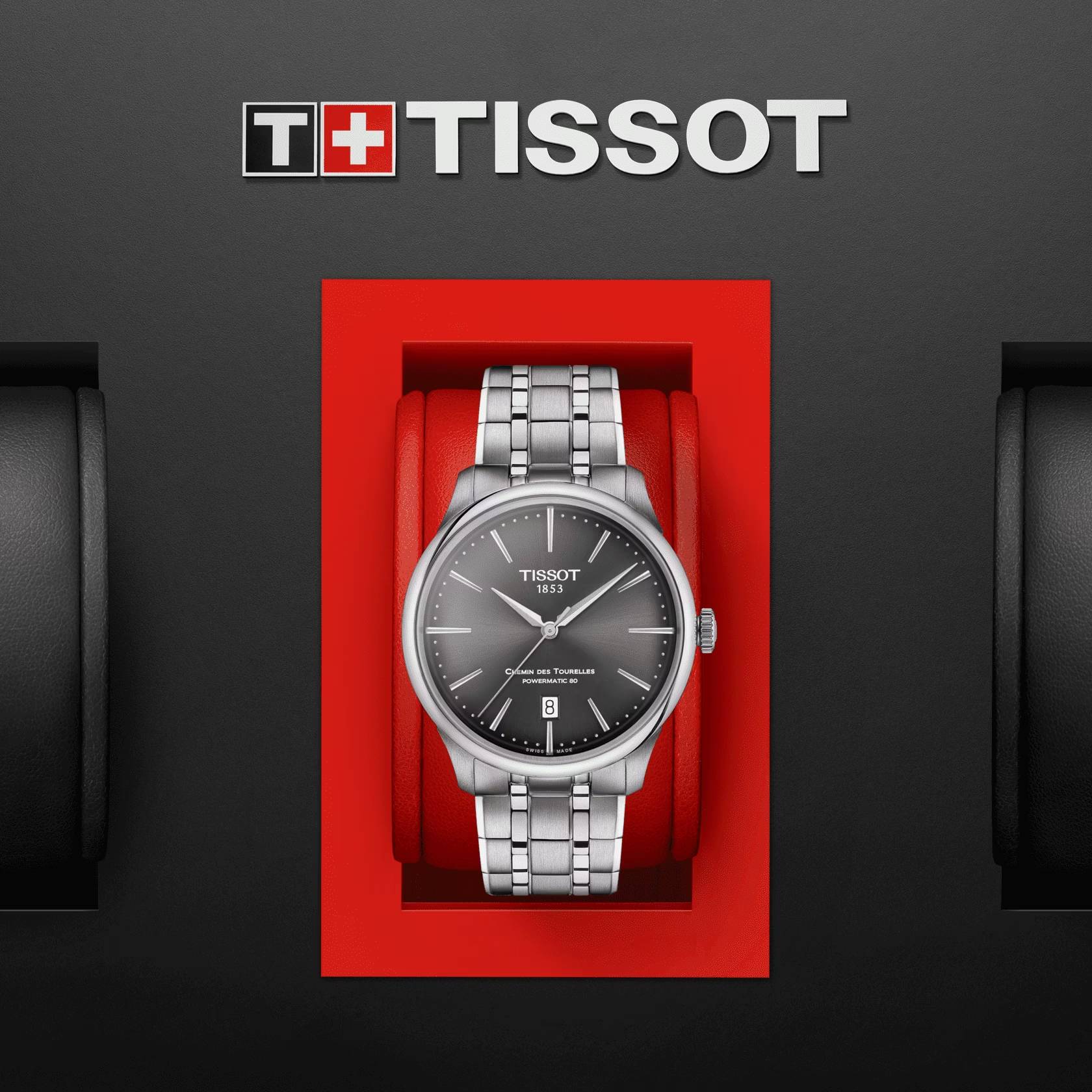 Orologio Uomo Tissot Automatico Chemin De Tourelles Powermatic 80 T1398071106100
