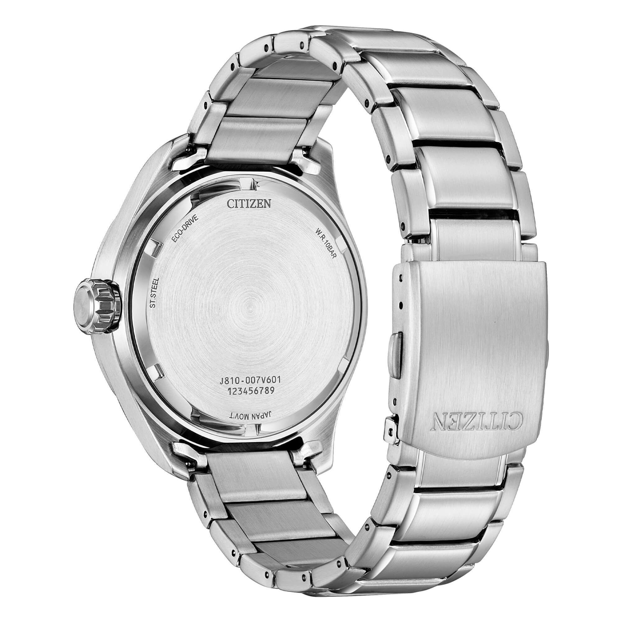 Orologio Uomo Citizen Eco-Drive Acciaio Blu Grenè Atlante AW1830-88L