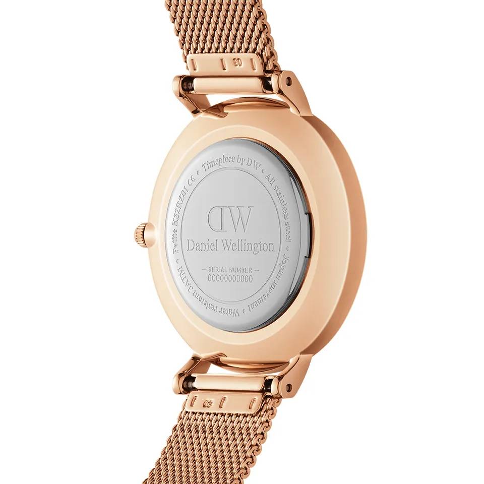Orologio Donna Daniel Wellington Quarzo Solo Tempo Madreperla Acciaio Rosè DW00100516