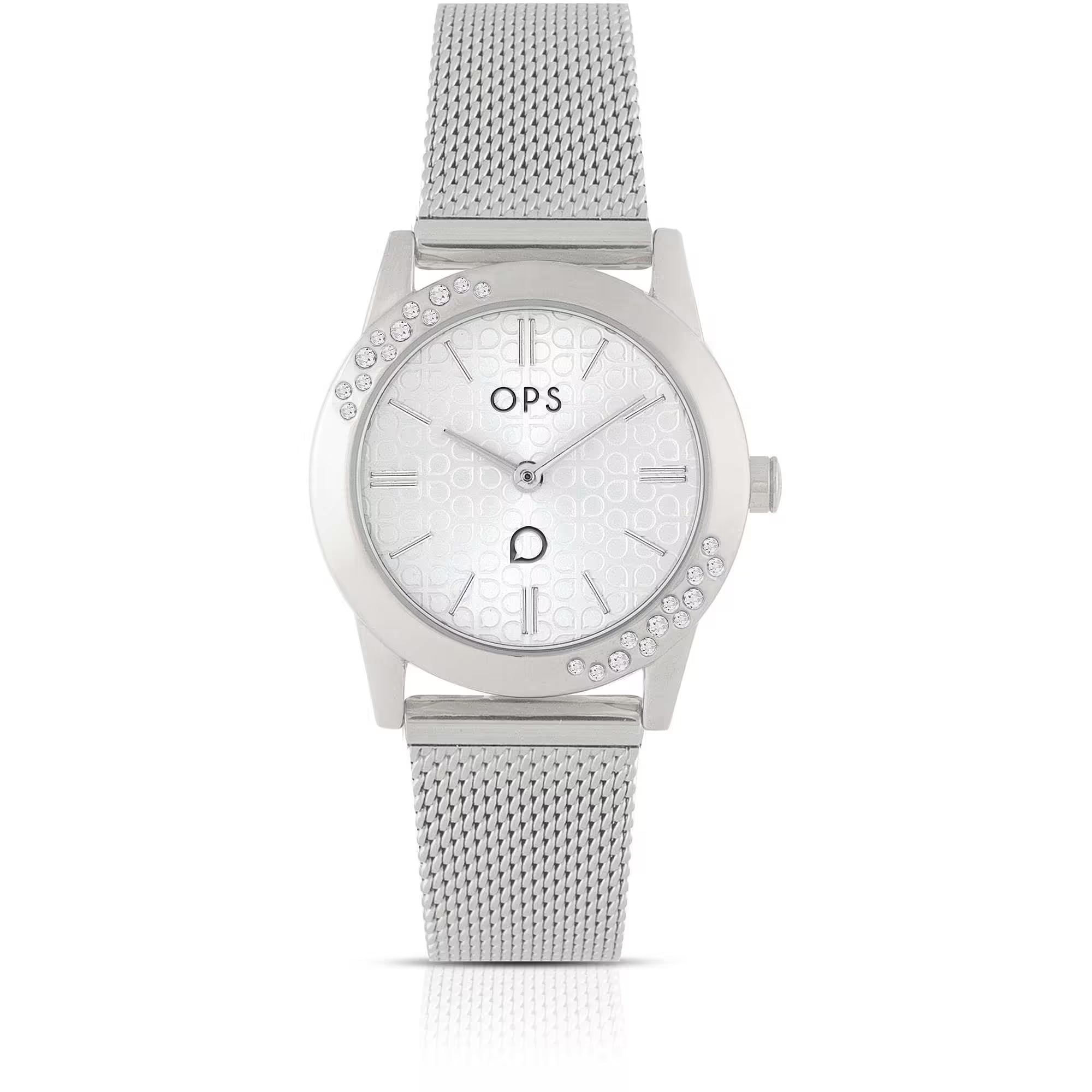 Orologio Donna Ops-Objects Acciaio Zirconi Quarzo Solo Tempo OPSPW-851-2950