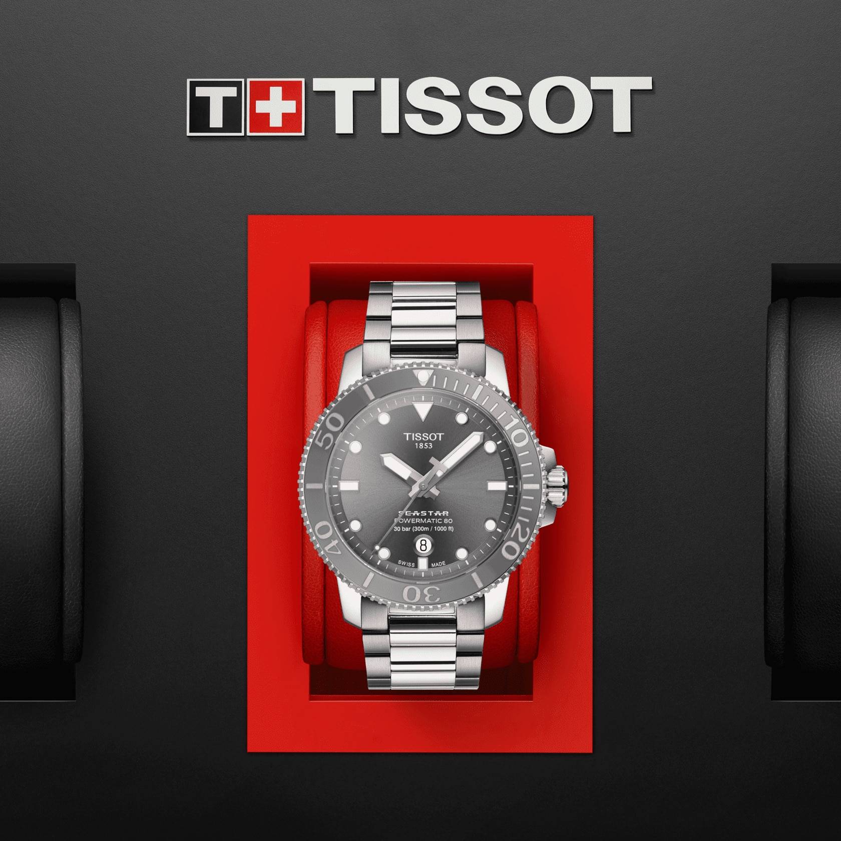 Orologio Acciaio Uomo Tissot Data Movimento automatico Svizzero