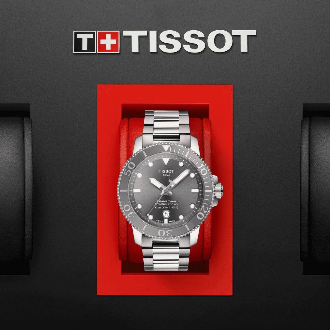 Orologio Acciaio Uomo Tissot Data Movimento automatico Svizzero