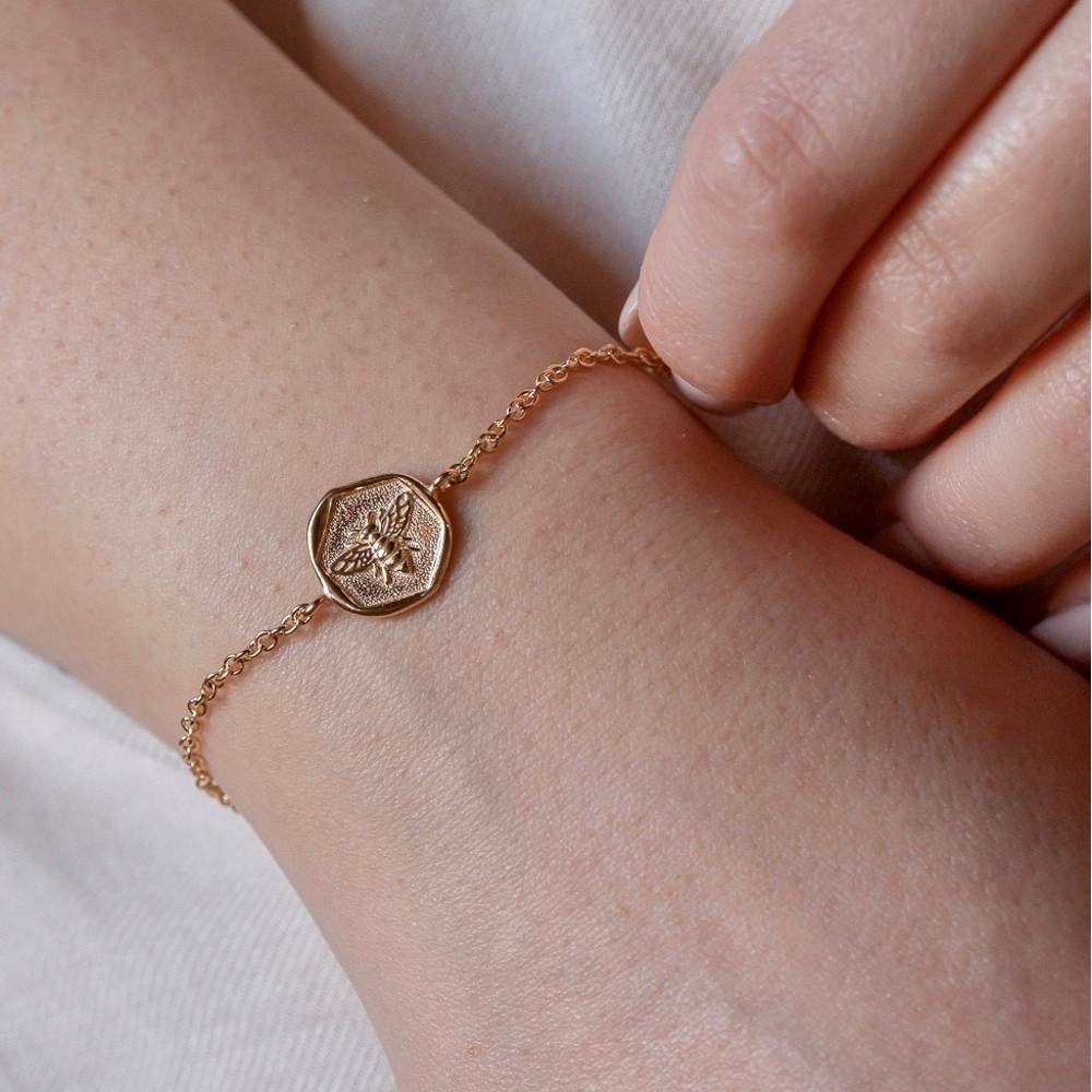 Bracciale Donna Maria Cristina Sterling Argento 925 Apetta Porta Fortuna G4928D