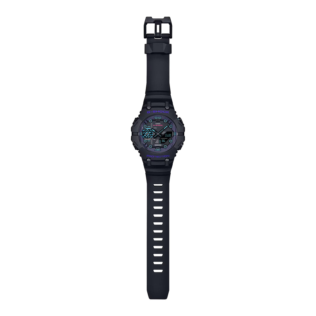 Orologio Uomo Casio G-SHOCK Quarzo Nero Fluorescente Viola GA-B001CBR-1AER