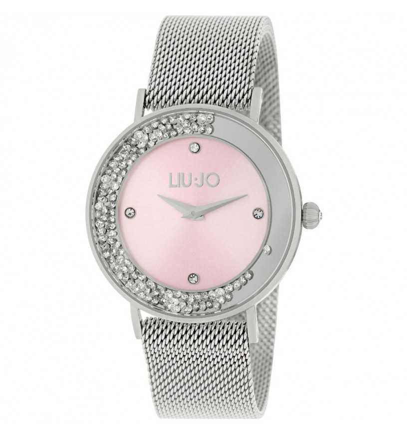 Orologio Donna Acciaio Liu Jo Luxury Dancing Bianco Zirconi Solo Tempo Quarzo