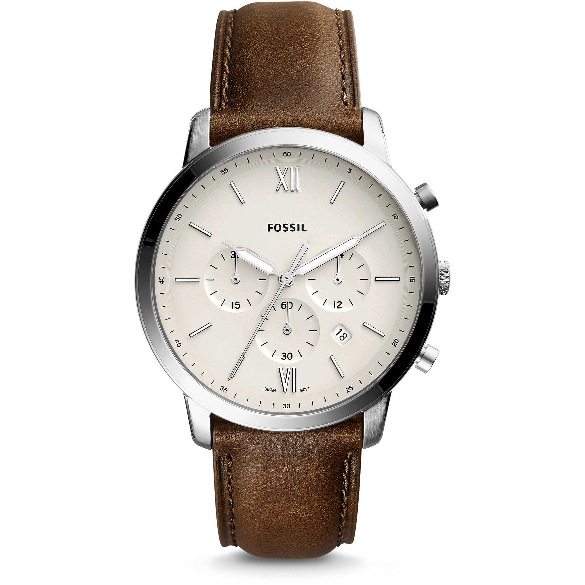 Orologio Uomo Acciaio Fossil Solo Tempo  Neutra FS5380