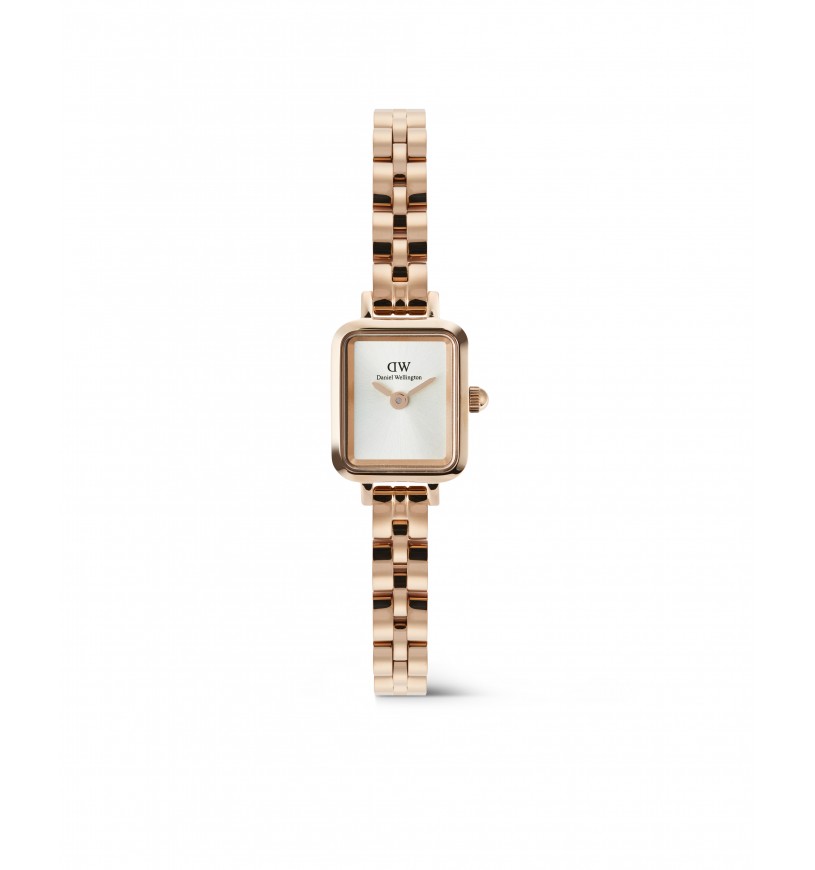 Orologio Donna Daniel Wellington Quadro Mini Acciaio Rosè  DW00100847