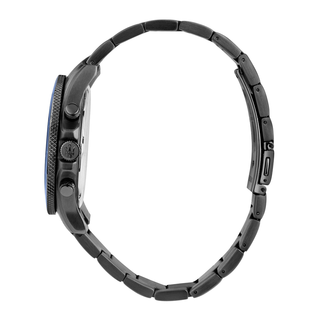 Orologio Uomo Maserati Acciaio Nero PVD Quarzo Cronografo Blu Data R8873600005