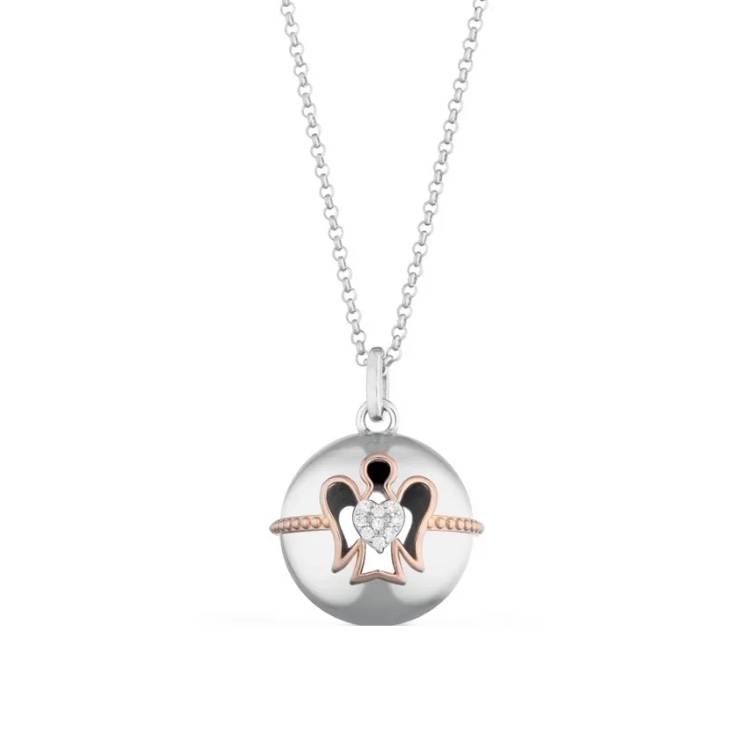 Collana Donna Roberto Giannotti Chiama Angeli Argento Cuore SFA164