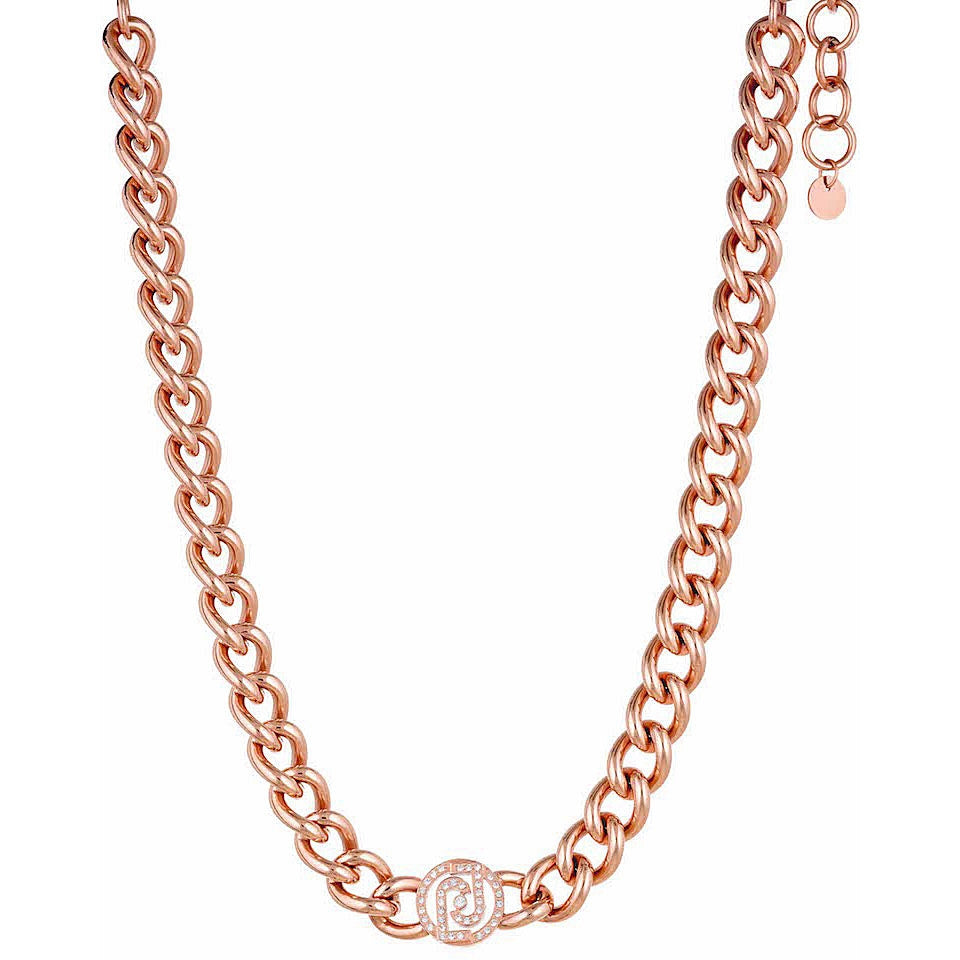 Collana Donna Liu Jo Acciaio rosè  TLJ1621