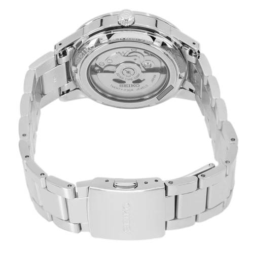 Orologio Uomo Seiko Presage GMT Automatico 60's Style Blu Nero Marrone SSK009J1