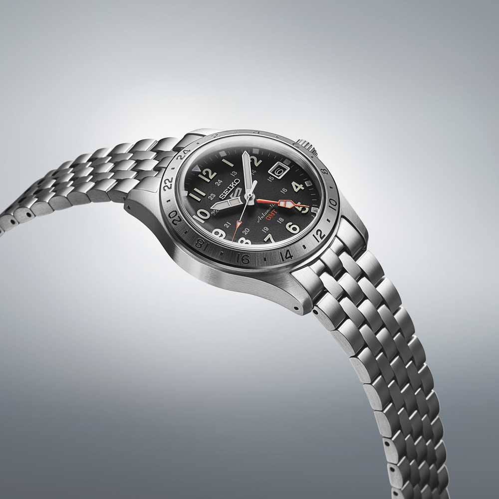 Orologio Uomo Seiko 5 Automatico Field GMT Nero SSK023K1