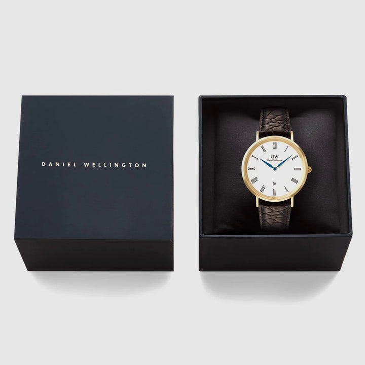 Orologio Uomo Daniel Wellington Quarzo Pelle Classic Roman Numerals DW00100912