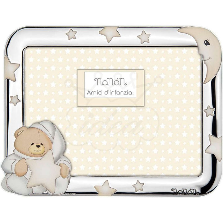 Cornice Argento Bambina Nanan rosa cm 9X13 NCO0001