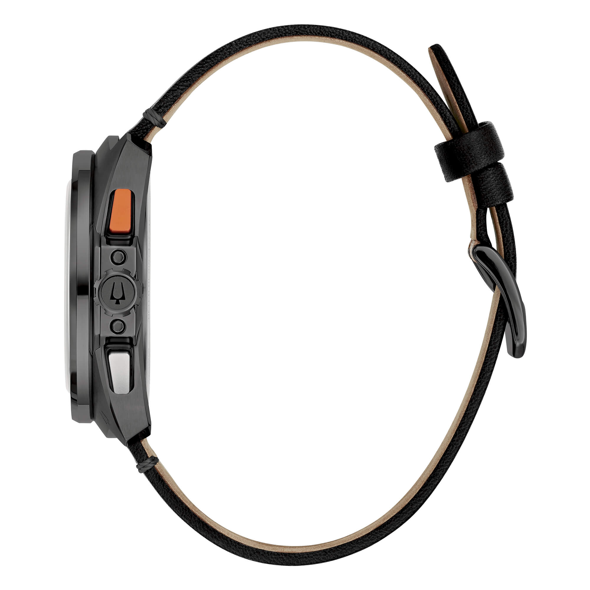 Orologio Uomo Bulova Racer Nero Edizione Speciale Pelle 98B428