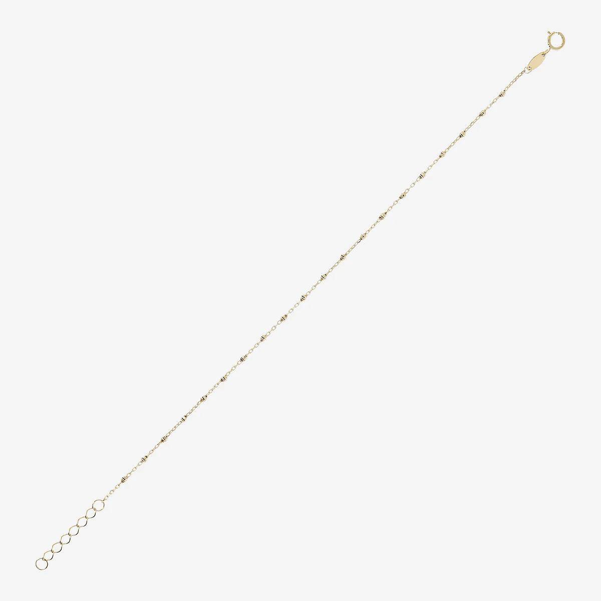 Bracciale Donna Milor Gold 9 KT Biglie Sfaccettate Alternate WSGD90301.YG