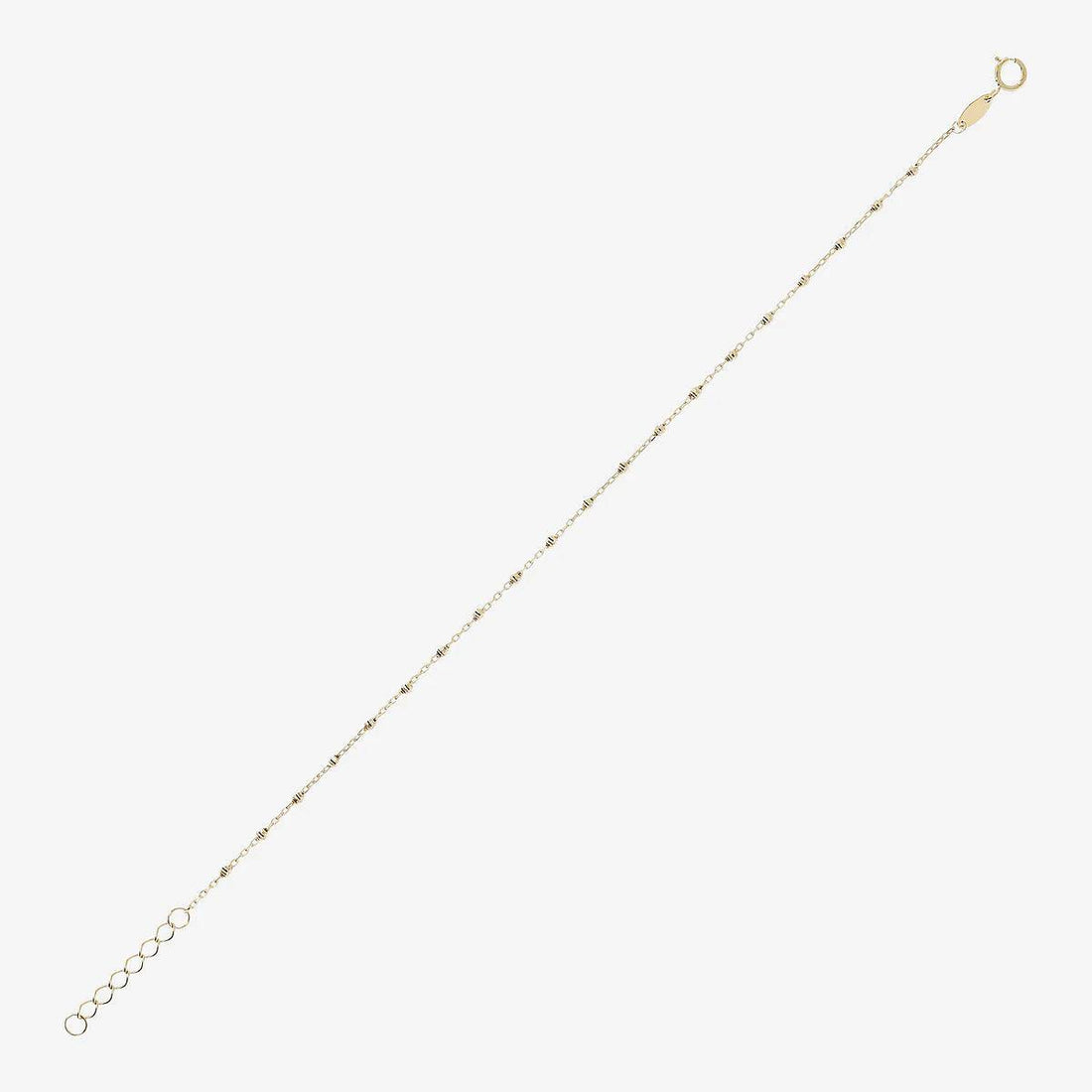 Bracciale Donna Milor Gold 9 KT Biglie Sfaccettate Alternate WSGD90301.YG