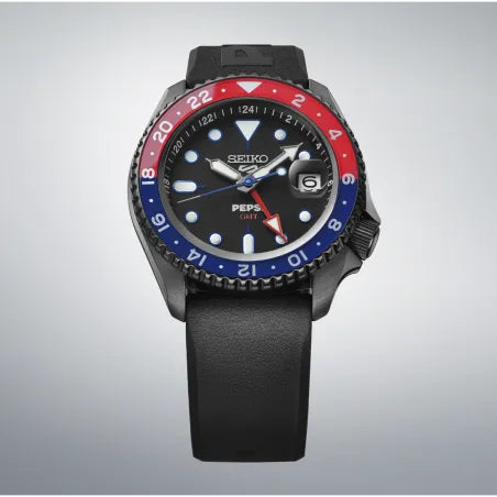 Orologio Uomo Seiko 5 Pepsi Nero Edizione Limitata Acciaio SSK047K1