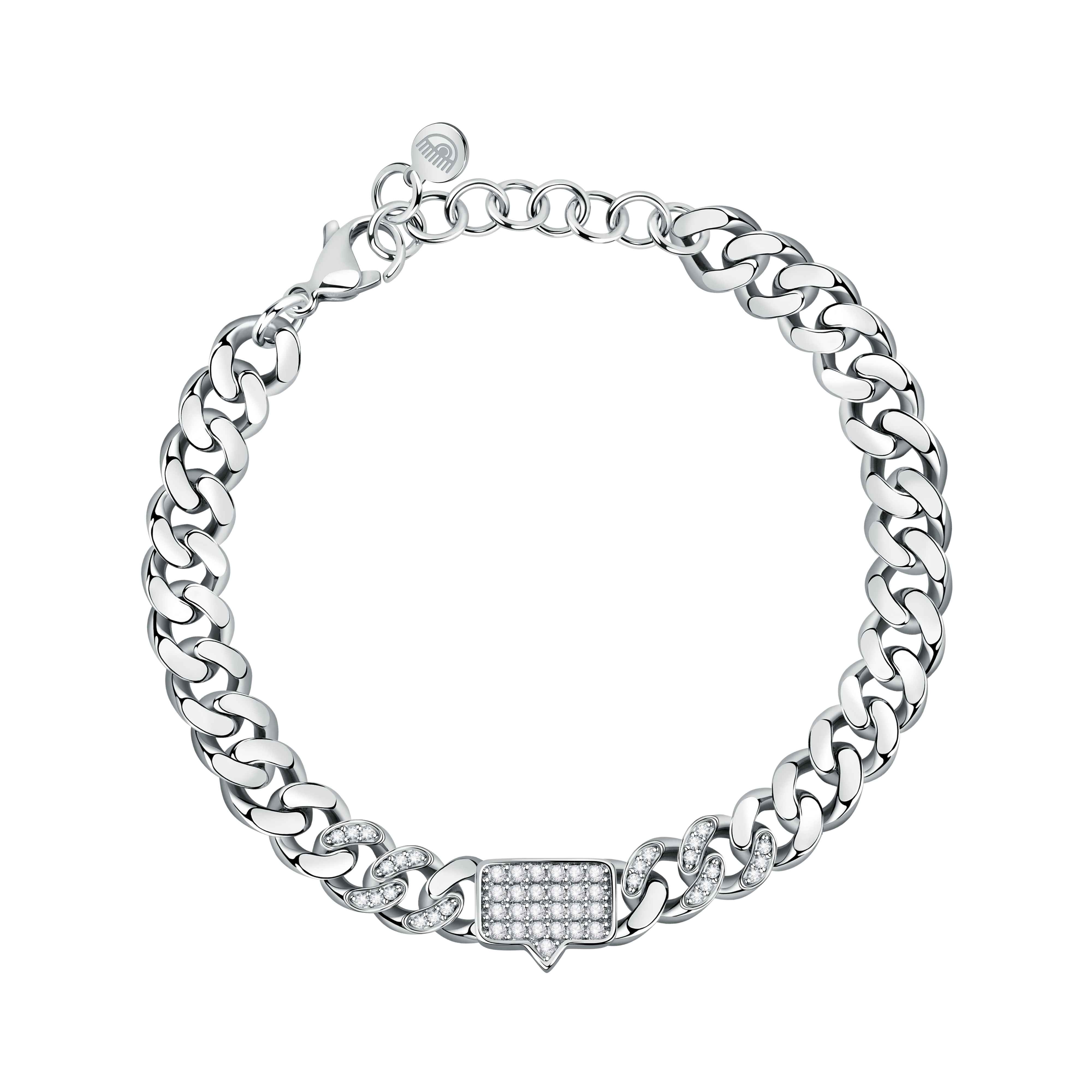 Bracciale Donna Chiara Ferragni Groumette Catena Zirconi