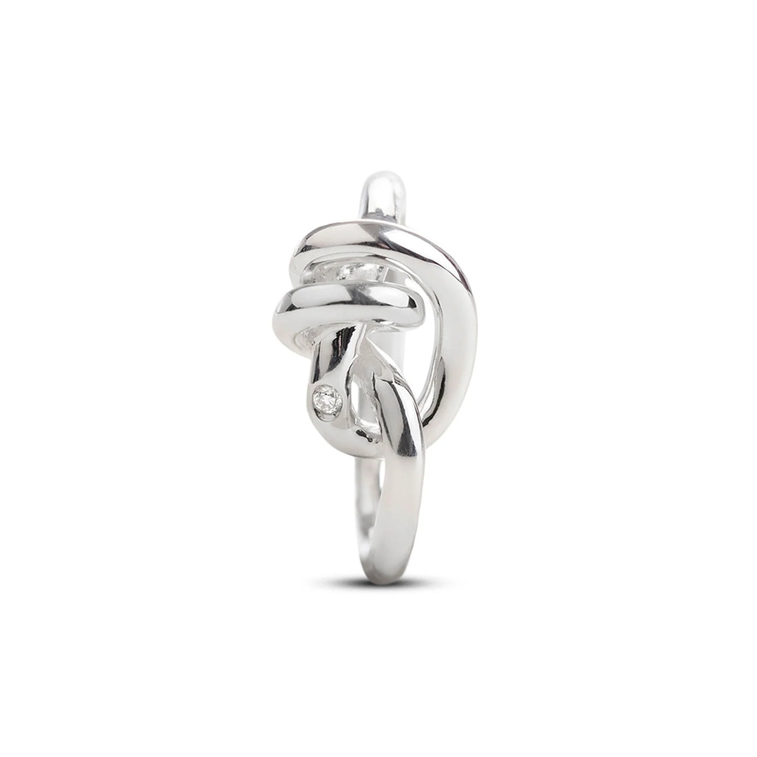 Anello Donna Filodellavita Argento 925 Filo D'Amore Diam. Bianco Mis 17 AN25ABT