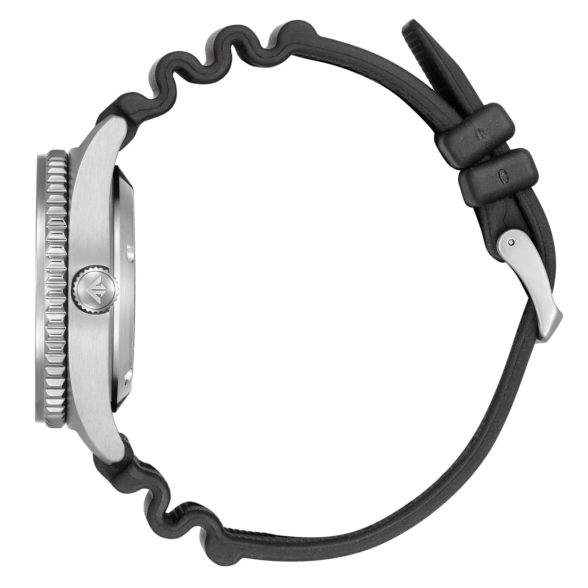 Orologio Uomo Citizen Promaster Automatico Gomma Nero Acciaio NY0120-01E