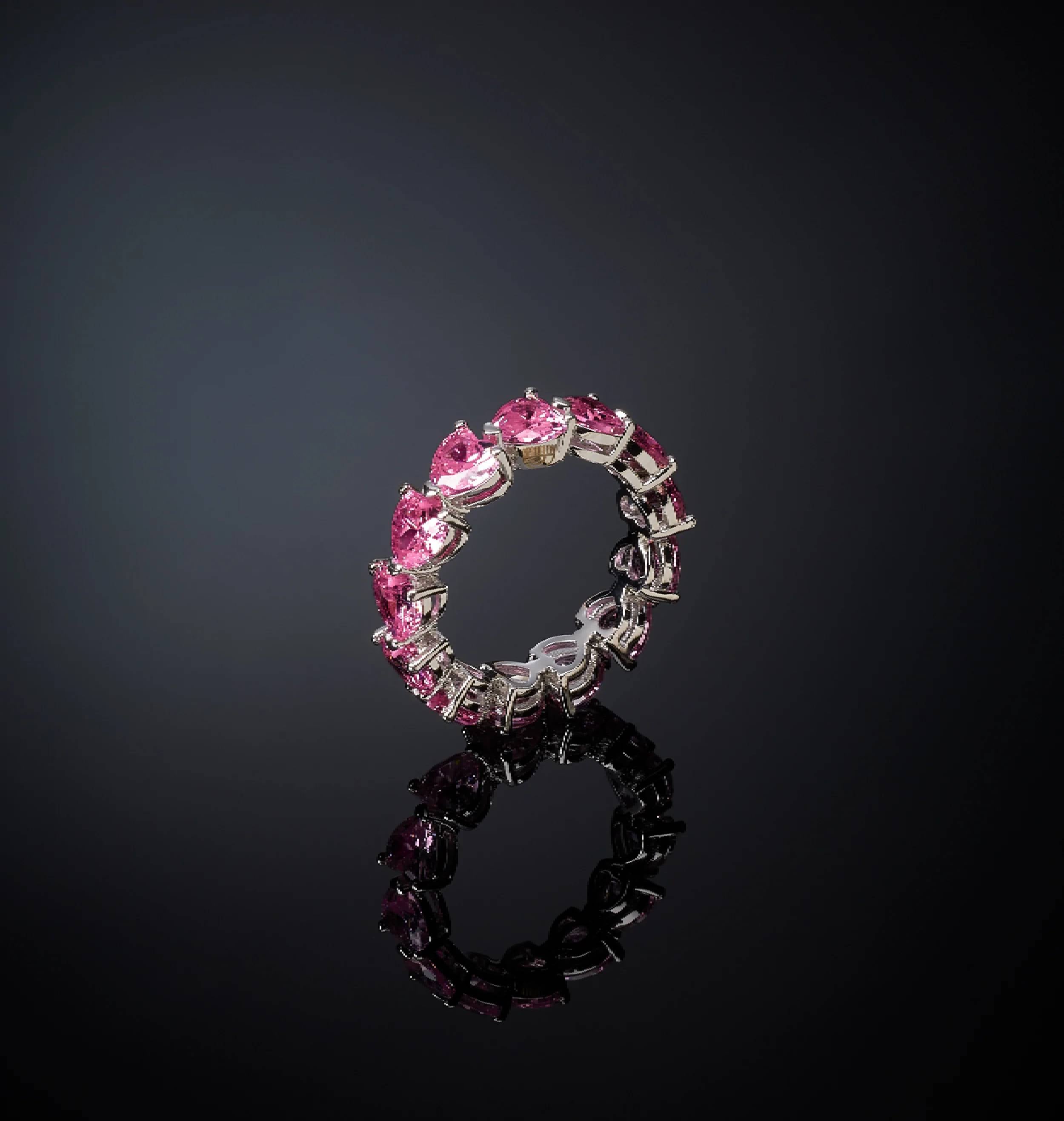 Anello Infiniy Love Chiara Ferragni Zirconi Rosa J19AVG04016