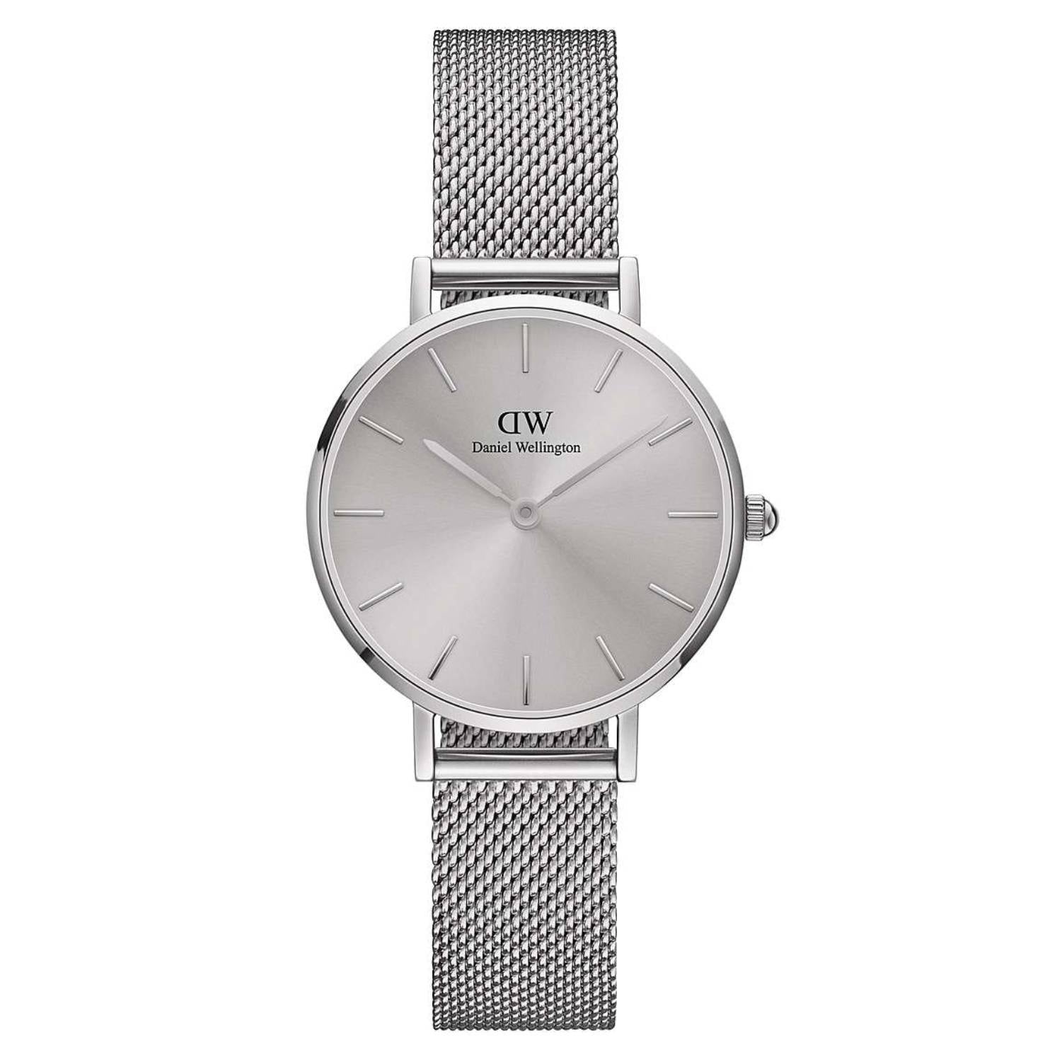 Orologio Donna Daniel Wellington Acciaio Classic Petite Argentè Cassa 28 mm DW00100464