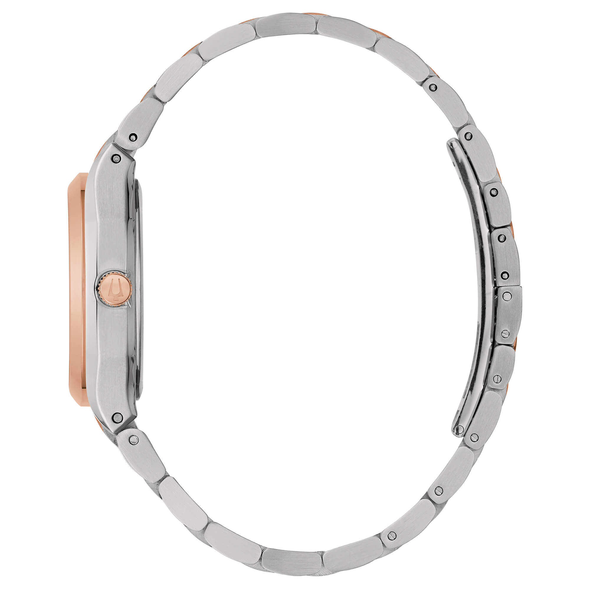 Orologio Donna Bulova Quarzo Solo Tempo Sutton Lady Acciaio Bicolore Diamanti 98P183