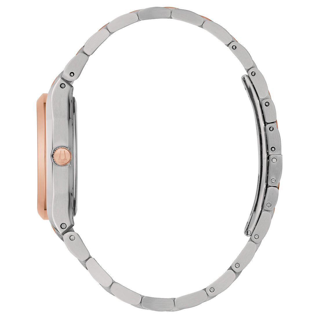 Orologio Donna Bulova Quarzo Solo Tempo Sutton Lady Acciaio Bicolore Diamanti 98P183